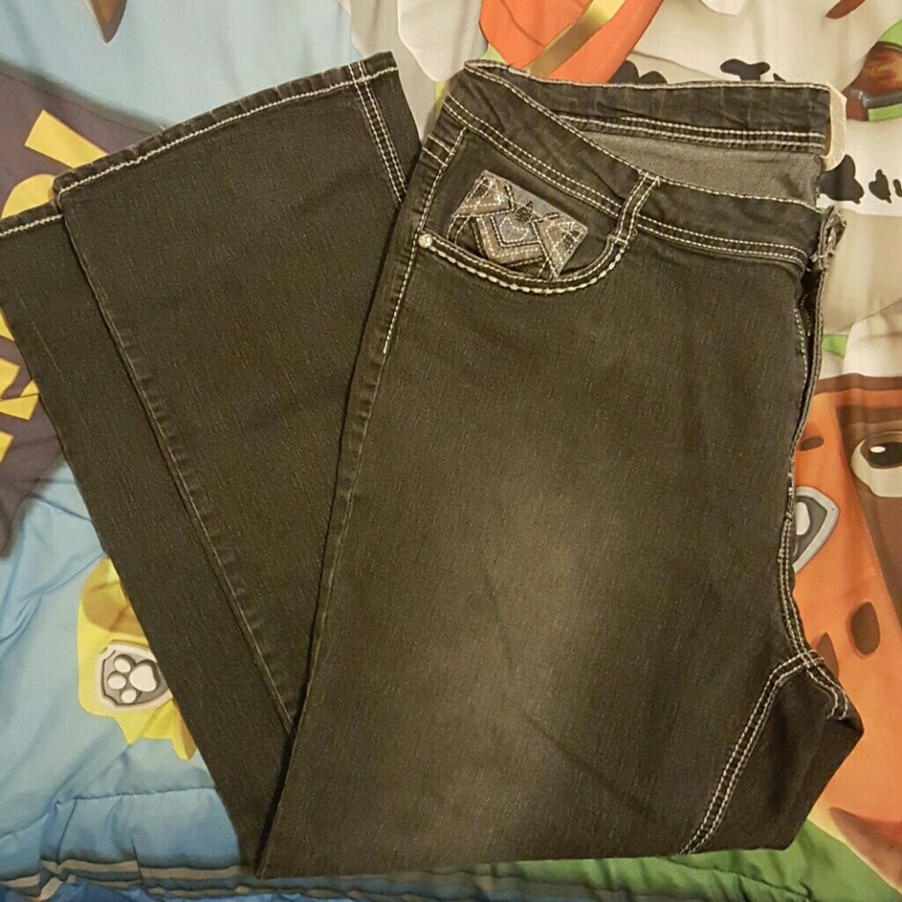Bejeweled jeans